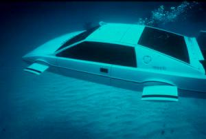 The 007 Lotus Esprit ‘Submarine Car’, used in the James Bond movie "The Spy Who Loved Me" is pictured in this handout photo.